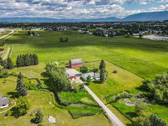 3.2 Acres of Residential Land with Home for Sale in Kalispell, Montana