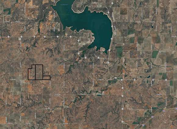 680 Acres of Recreational Land & Farm for Auction in Butler, Oklahoma