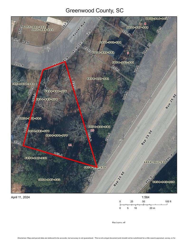 0.44 Acres of Residential Land for Sale in Greenwood, South Carolina