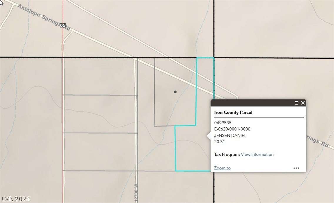 20.3 Acres of Land for Sale in Cedar City, Utah