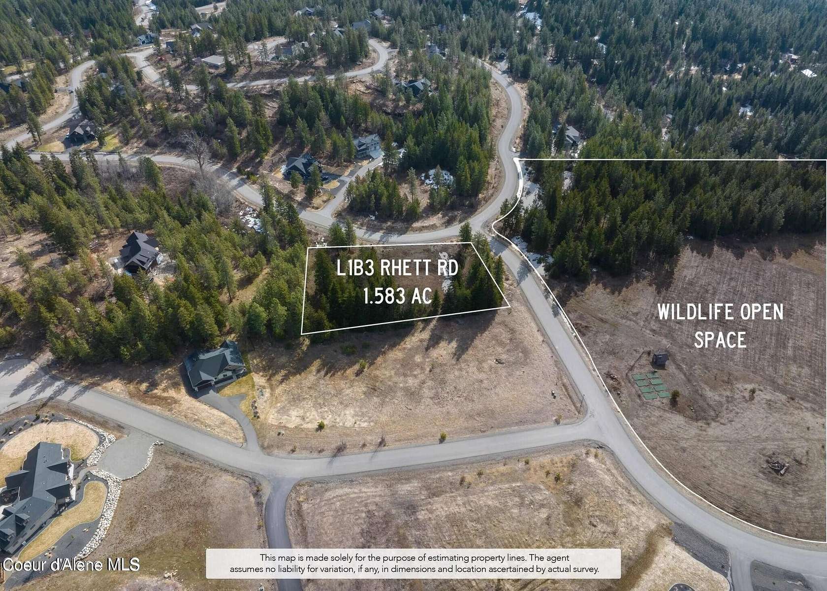 1.6 Acres of Residential Land for Sale in Rathdrum, Idaho