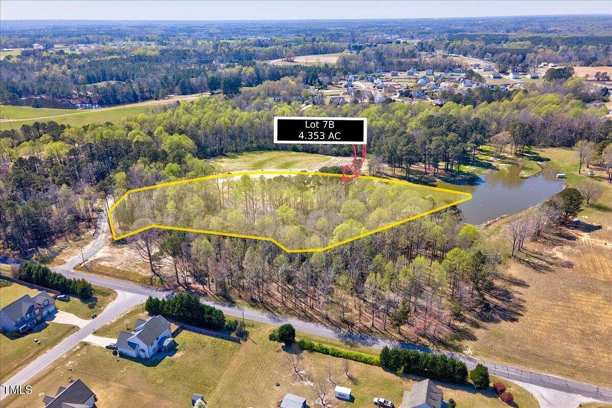 4.4 Acres of Residential Land for Sale in Four Oaks, North Carolina
