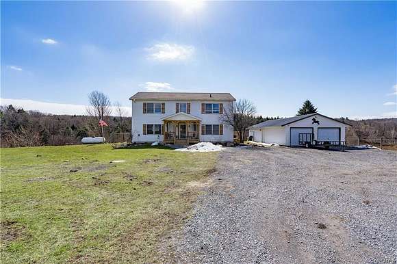 7.5 Acres of Land with Home for Sale in Copenhagen, New York