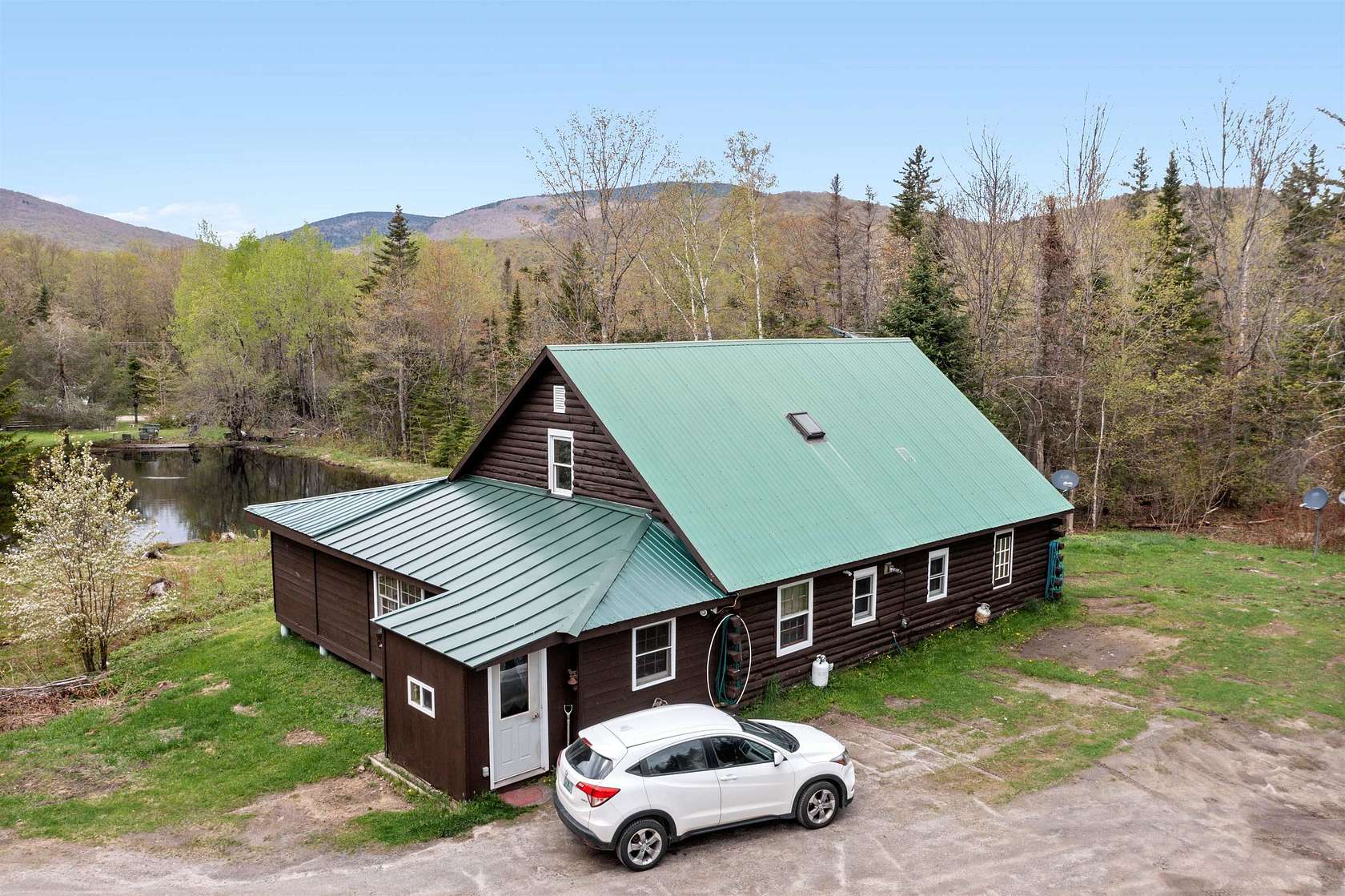 10.1 Acres of Recreational Land with Home for Sale in Topsham Town, Vermont