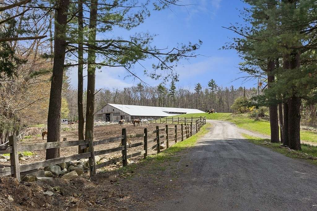 7.7 Acres of Land with Home for Sale in Pepperell, Massachusetts