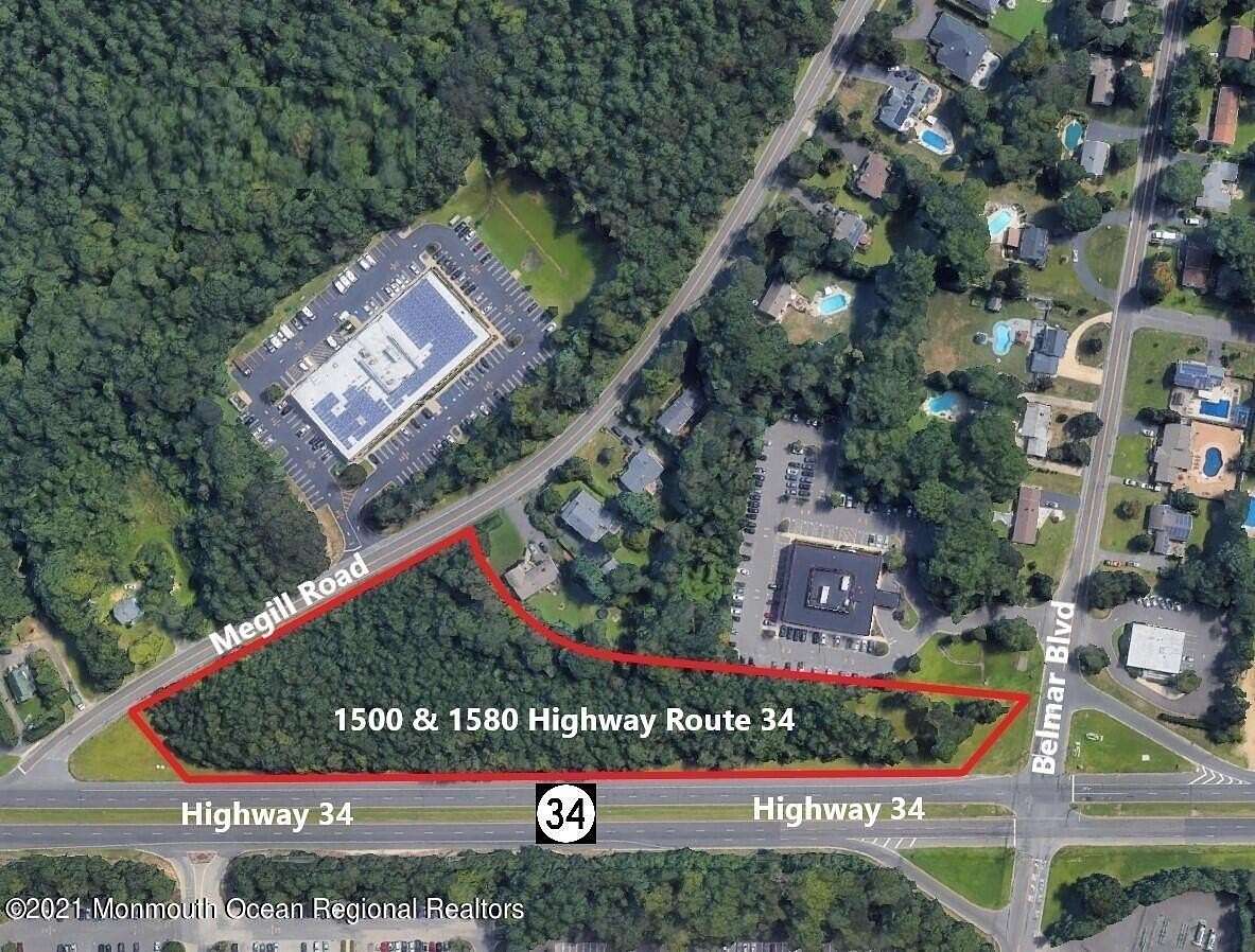 3.74 Acres of Commercial Land for Sale in Wall Township, New Jersey