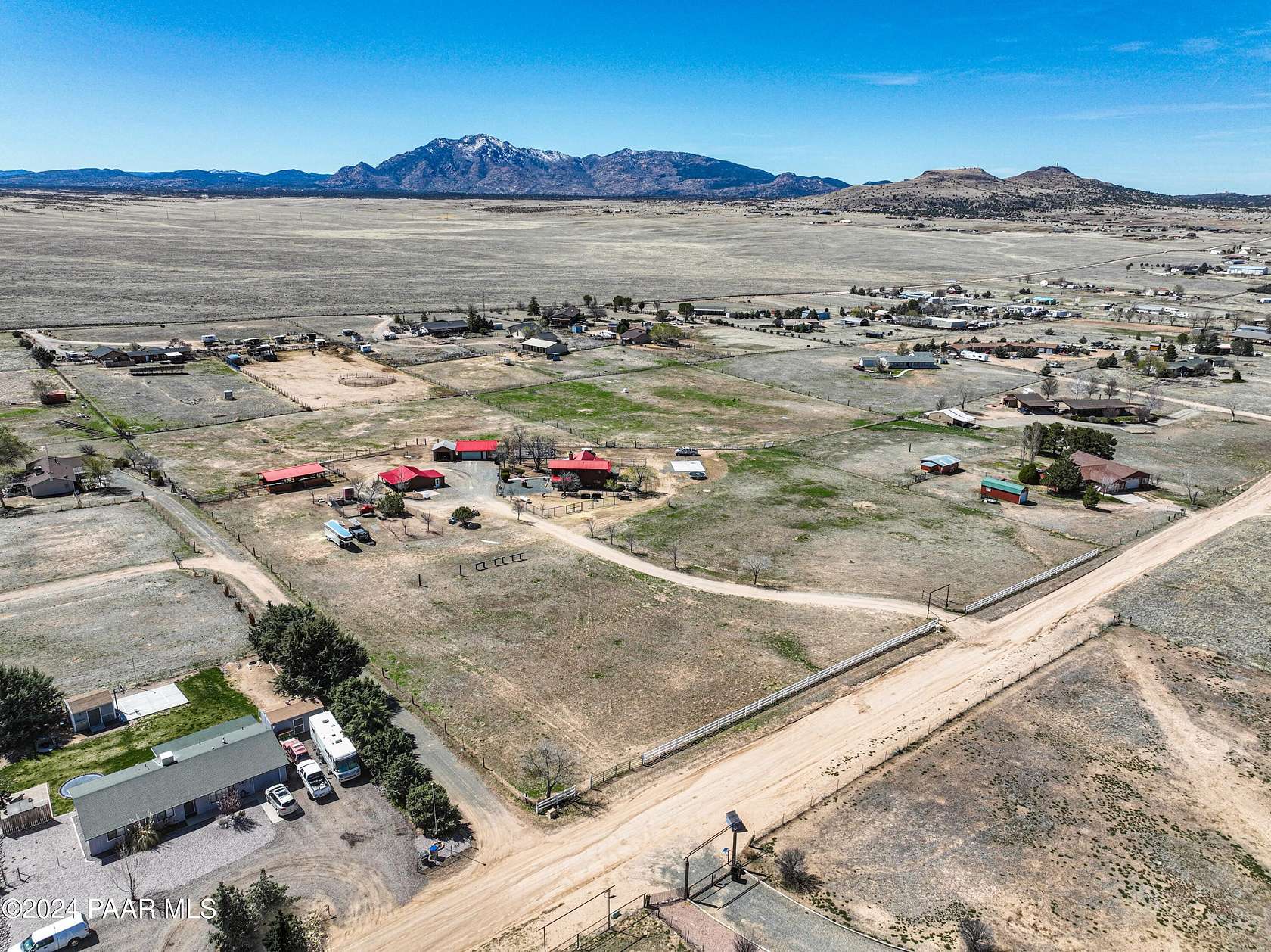 6.22 Acres of Land with Home for Sale in Chino Valley, Arizona