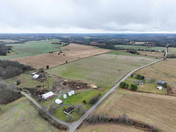 130 Acres of Agricultural Land with Home for Auction in Campbellsville, Kentucky