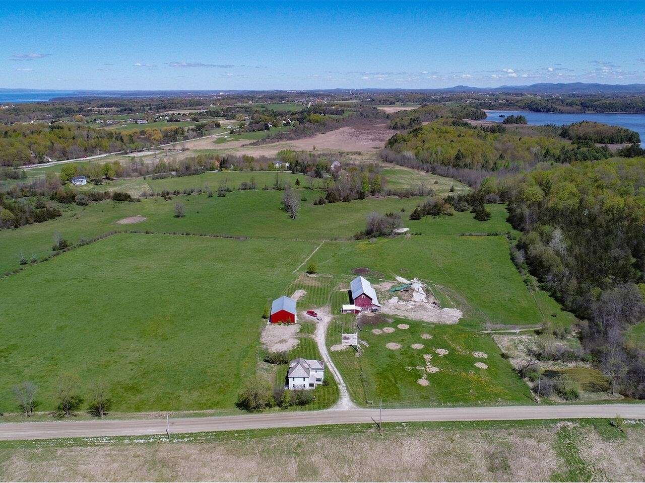 149 Acres of Agricultural Land with Home for Sale in Shelburne, Vermont