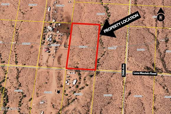 5 Acres of Agricultural Land for Sale in Wittmann, Arizona