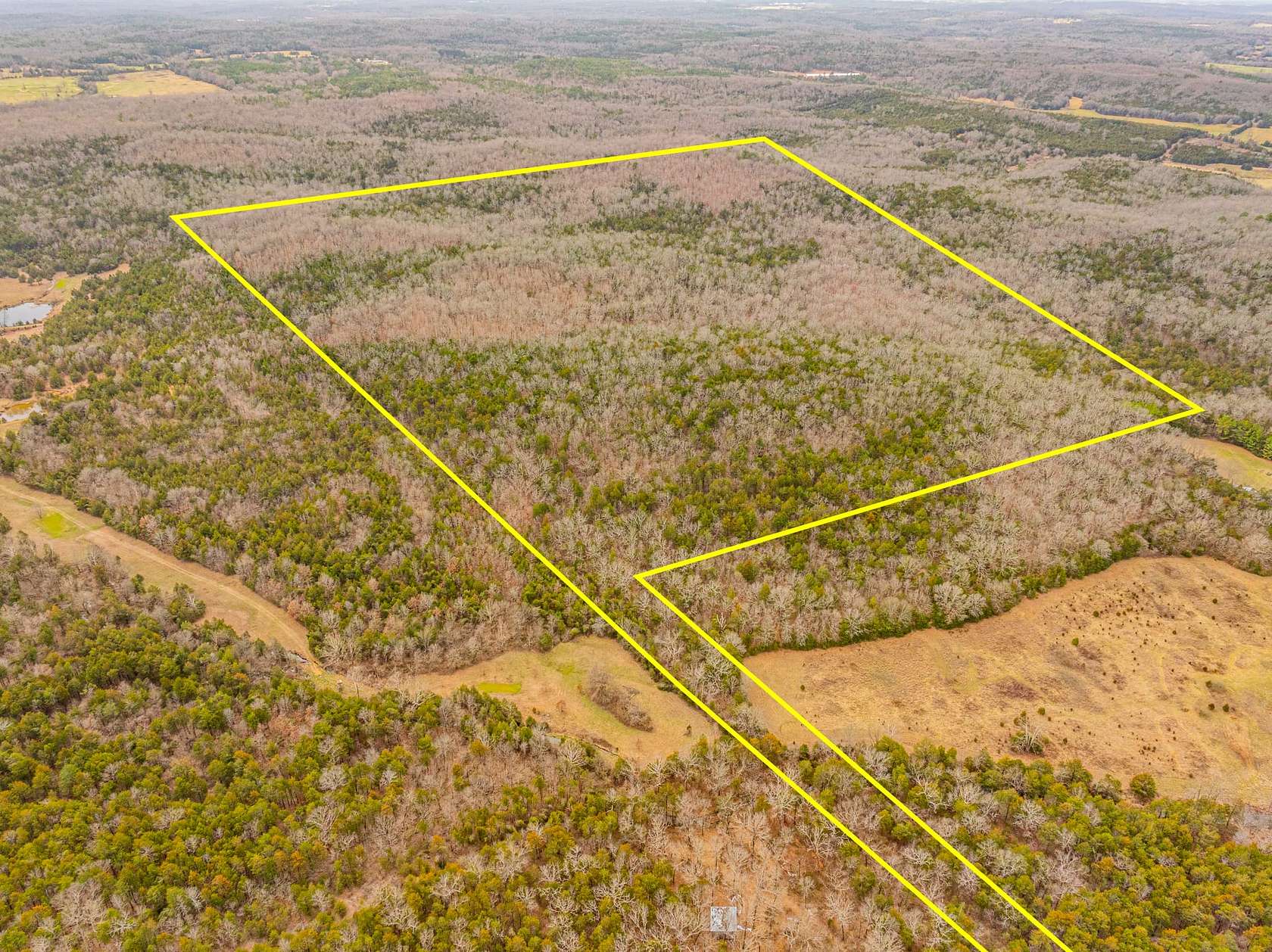78 Acres of Recreational Land for Sale in Evening Shade, Arkansas