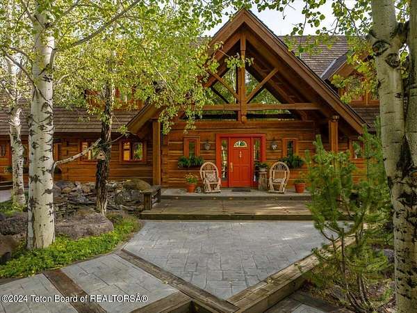 40.2 Acres of Recreational Land with Home for Sale in Alta, Wyoming