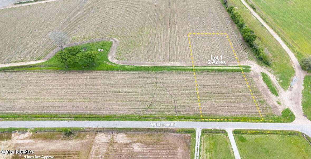 2 Acres of Residential Land for Sale in Maurice, Louisiana