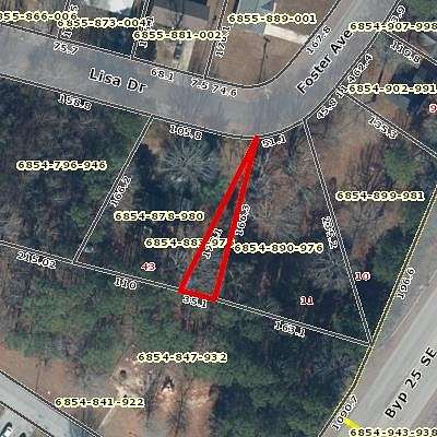 0.07 Acres of Residential Land for Sale in Greenwood, South Carolina