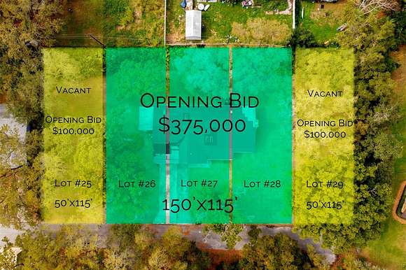 0.4 Acres of Residential Land for Auction in Safety Harbor, Florida
