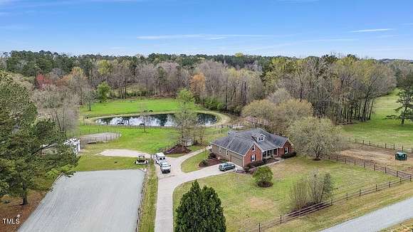 5.1 Acres of Land with Home for Sale in Angier, North Carolina