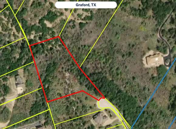 2.5 Acres of Land for Sale in Graford, Texas