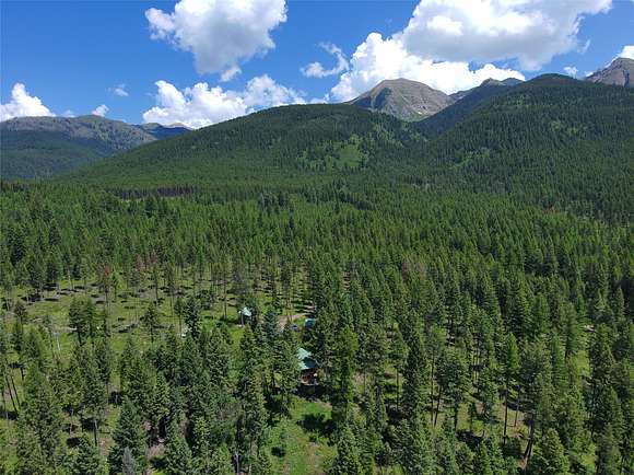 45.3 Acres of Recreational Land with Home for Sale in Condon, Montana