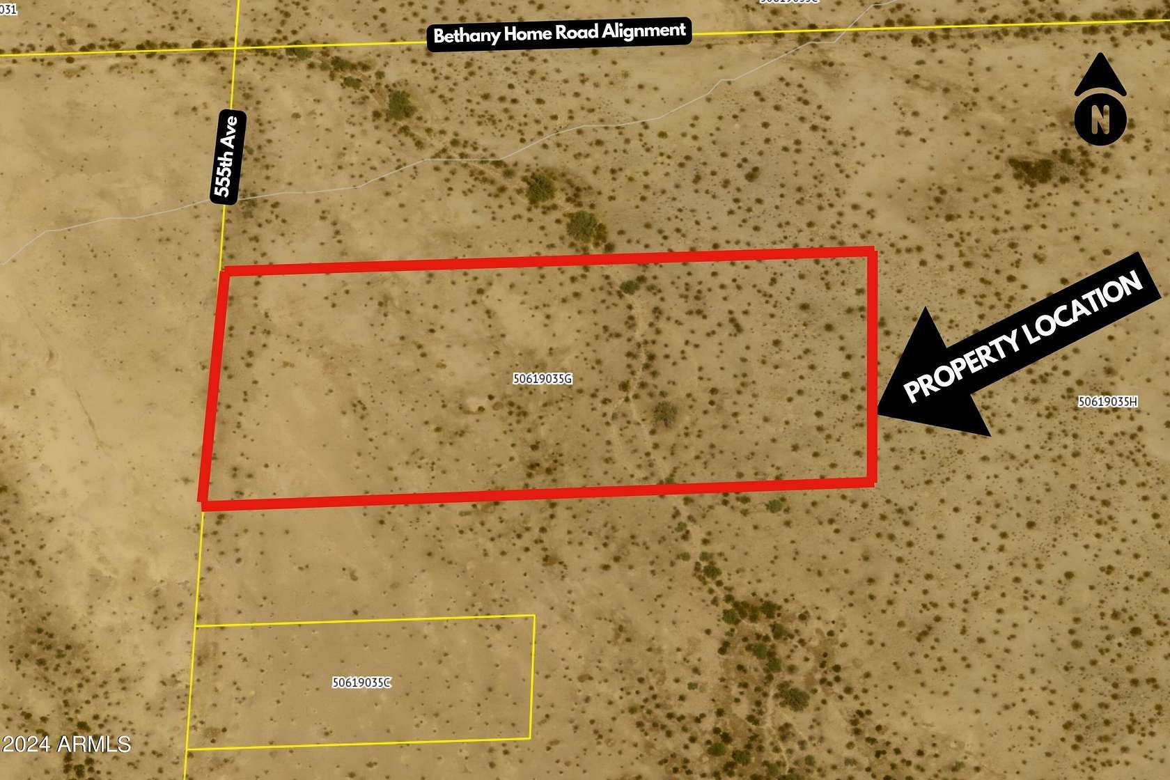 5.01 Acres of Residential Land for Sale in Tonopah, Arizona