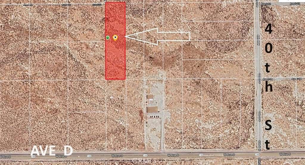 2.5 Acres of Land for Sale in Lancaster, California