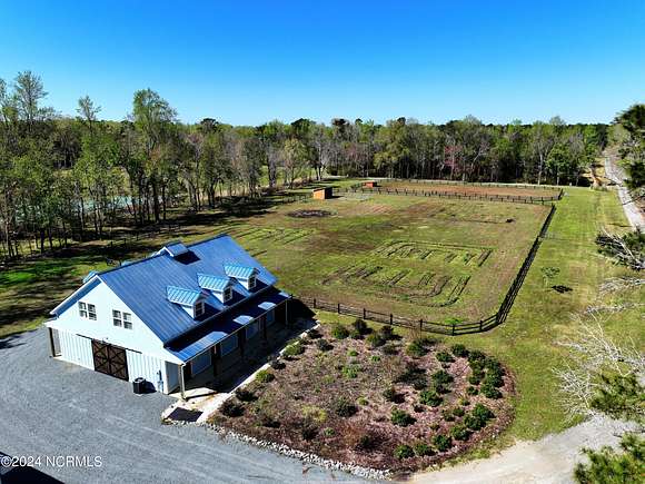 35.8 Acres of Agricultural Land with Home for Sale in Burgaw, North Carolina