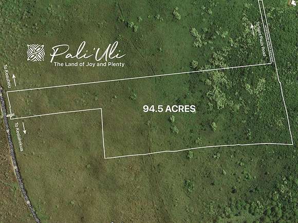 94.5 Acres of Agricultural Land for Sale in Kailua, Hawaii