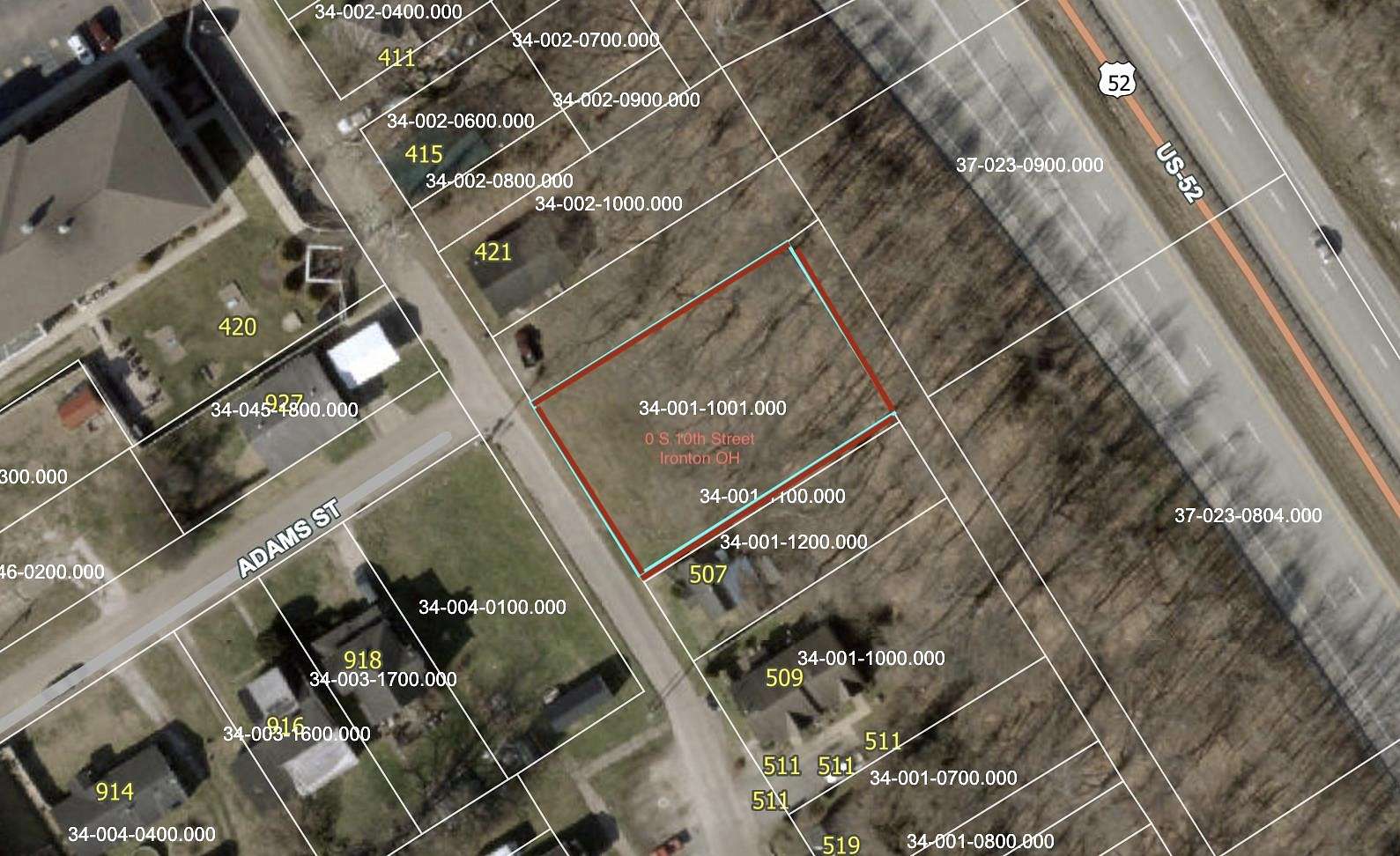0.24 Acres of Commercial Land for Sale in Ironton, Ohio