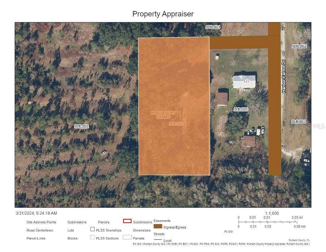 2 Acres of Residential Land for Sale in Palatka, Florida