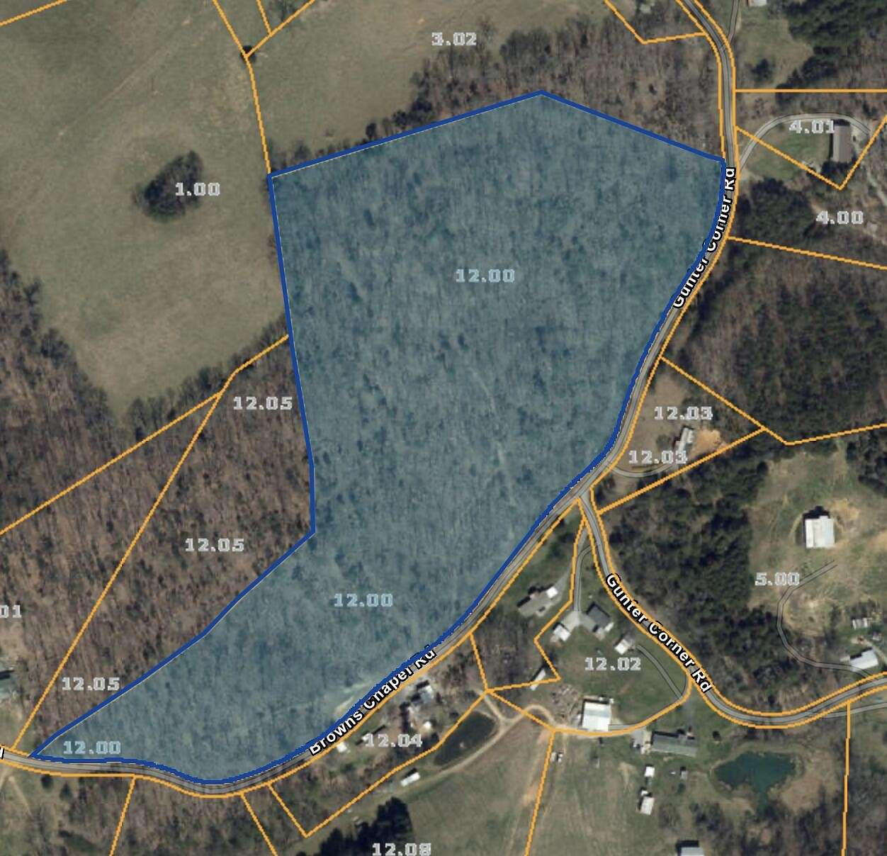 22.31 Acres of Recreational Land for Sale in Parrottsville, Tennessee
