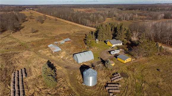 79.3 Acres of Agricultural Land with Home for Sale in Moose Lake Township, Minnesota