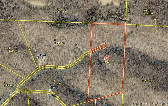 20 Acres of Land for Sale in Stover, Missouri
