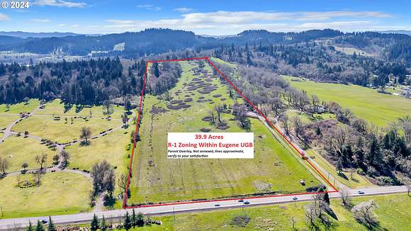 39.7 Acres of Mixed-Use Land for Sale in Eugene, Oregon