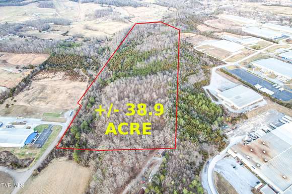38.6 Acres of Commercial Land for Sale in Greeneville, Tennessee