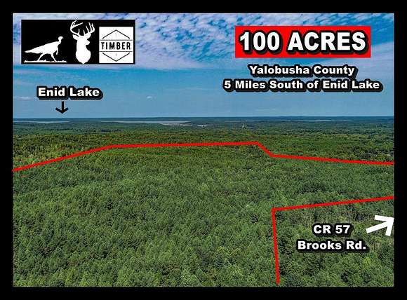 100 Acres of Land for Sale in Water Valley, Mississippi