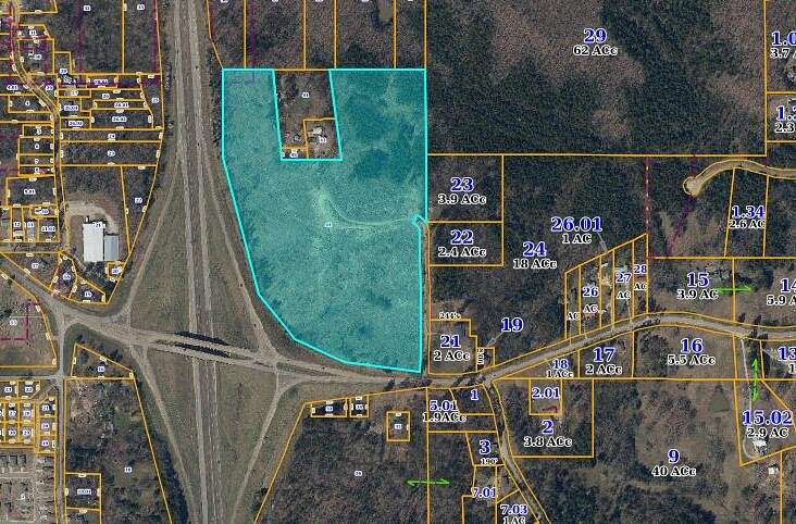 37.2 Acres of Land for Sale in Tupelo, Mississippi