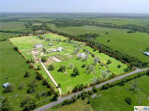 40.2 Acres of Agricultural Land with Home for Sale in Cameron, Texas