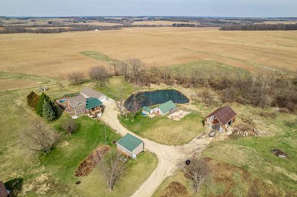 10 Acres of Land with Home for Sale in Davis, Illinois