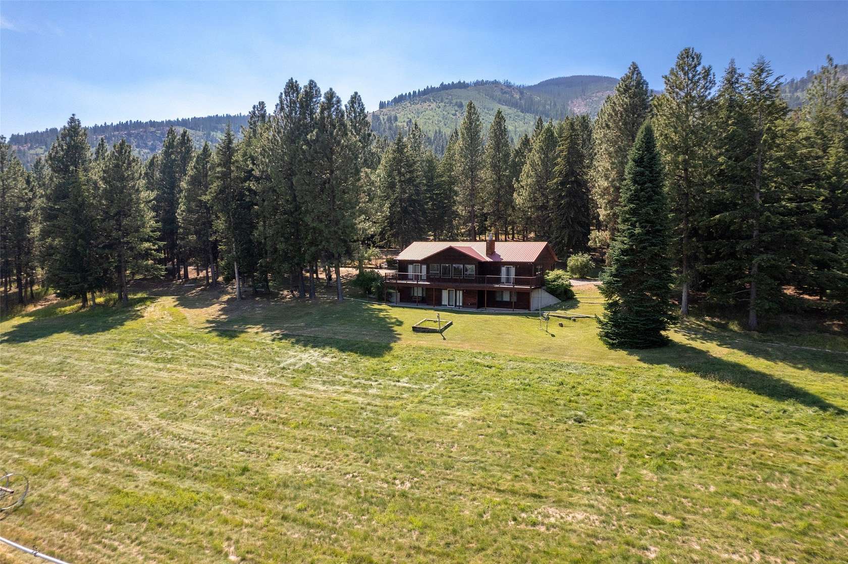 38 Acres of Land with Home for Sale in Hamilton, Montana