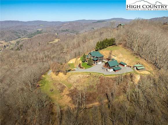 11.8 Acres of Land with Home for Sale in Vilas, North Carolina