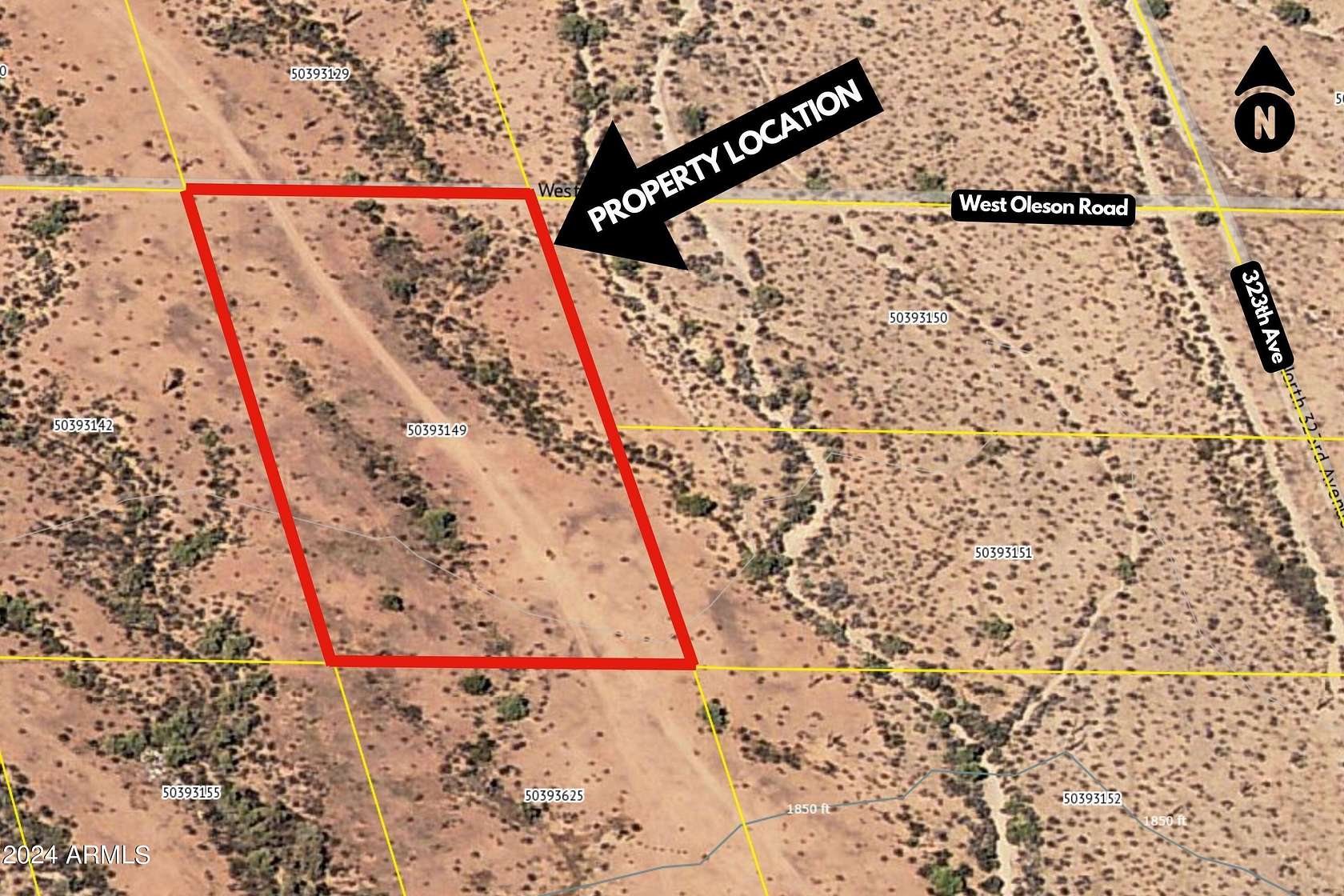 5 Acres of Residential Land for Sale in Wittmann, Arizona