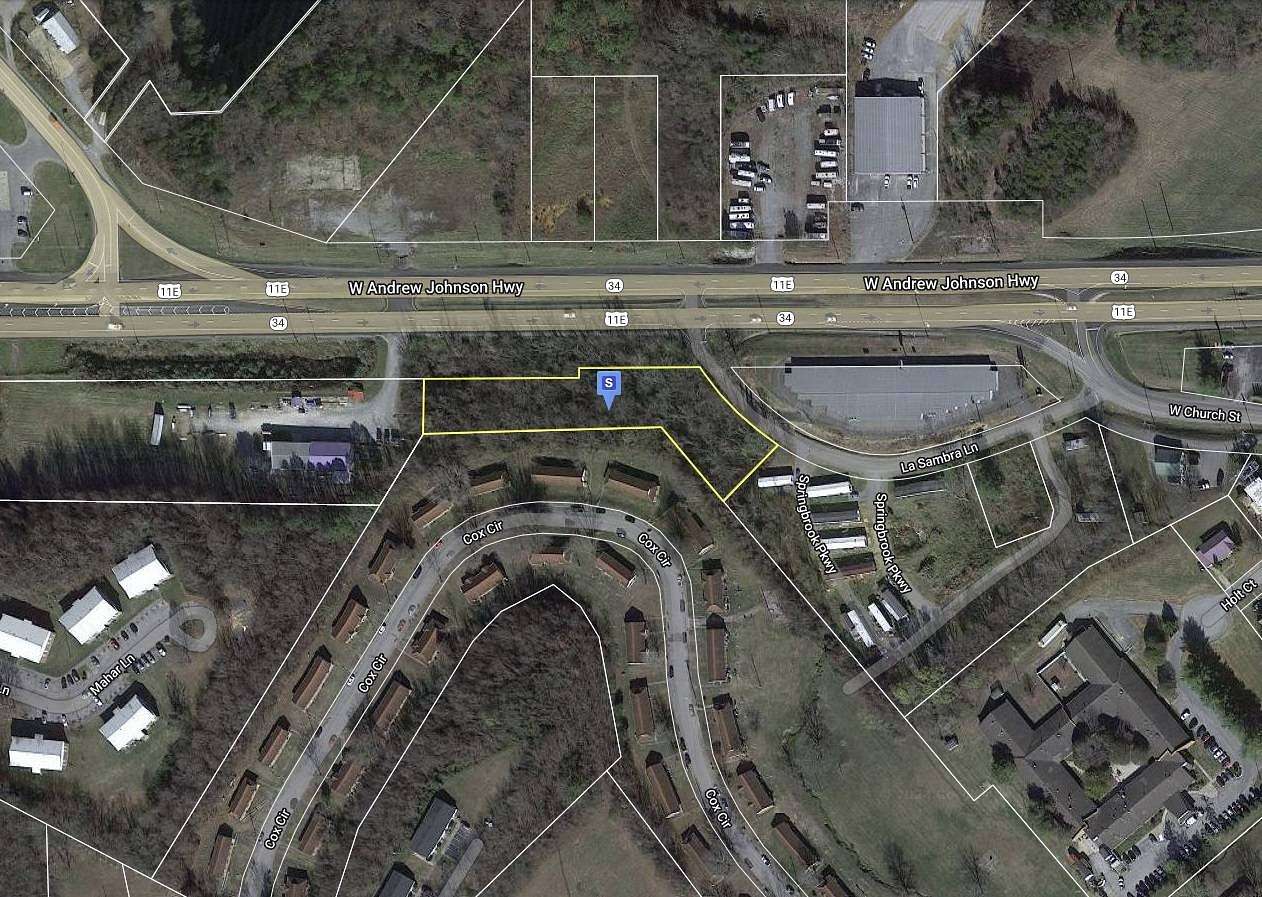 1.3 Acres of Commercial Land for Sale in Greeneville, Tennessee