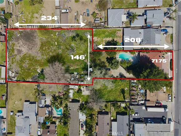 1.1 Acres of Residential Land for Sale in Colton, California