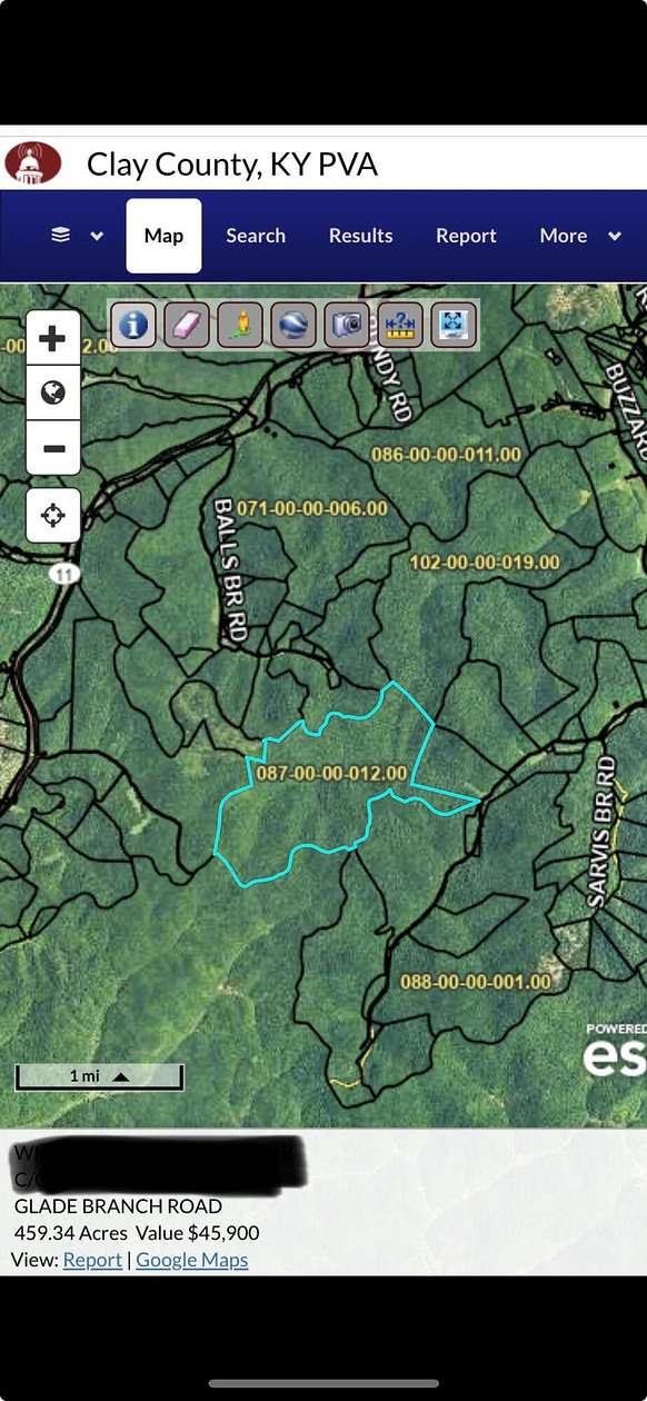 592 Acres of Recreational Land & Farm for Sale in Manchester, Kentucky