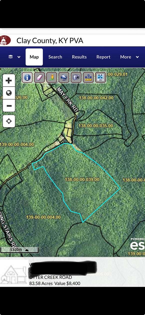 83.5 Acres of Recreational Land & Farm for Sale in Manchester, Kentucky