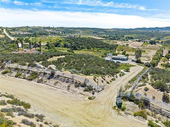 5.4 Acres of Land with Home for Sale in Temecula, California
