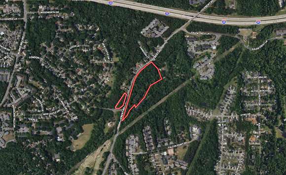 8.8 Acres of Recreational Land for Sale in Winston-Salem, North Carolina