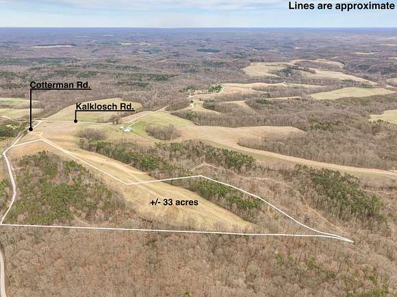 33 Acres of Recreational Land for Sale in Logan, Ohio