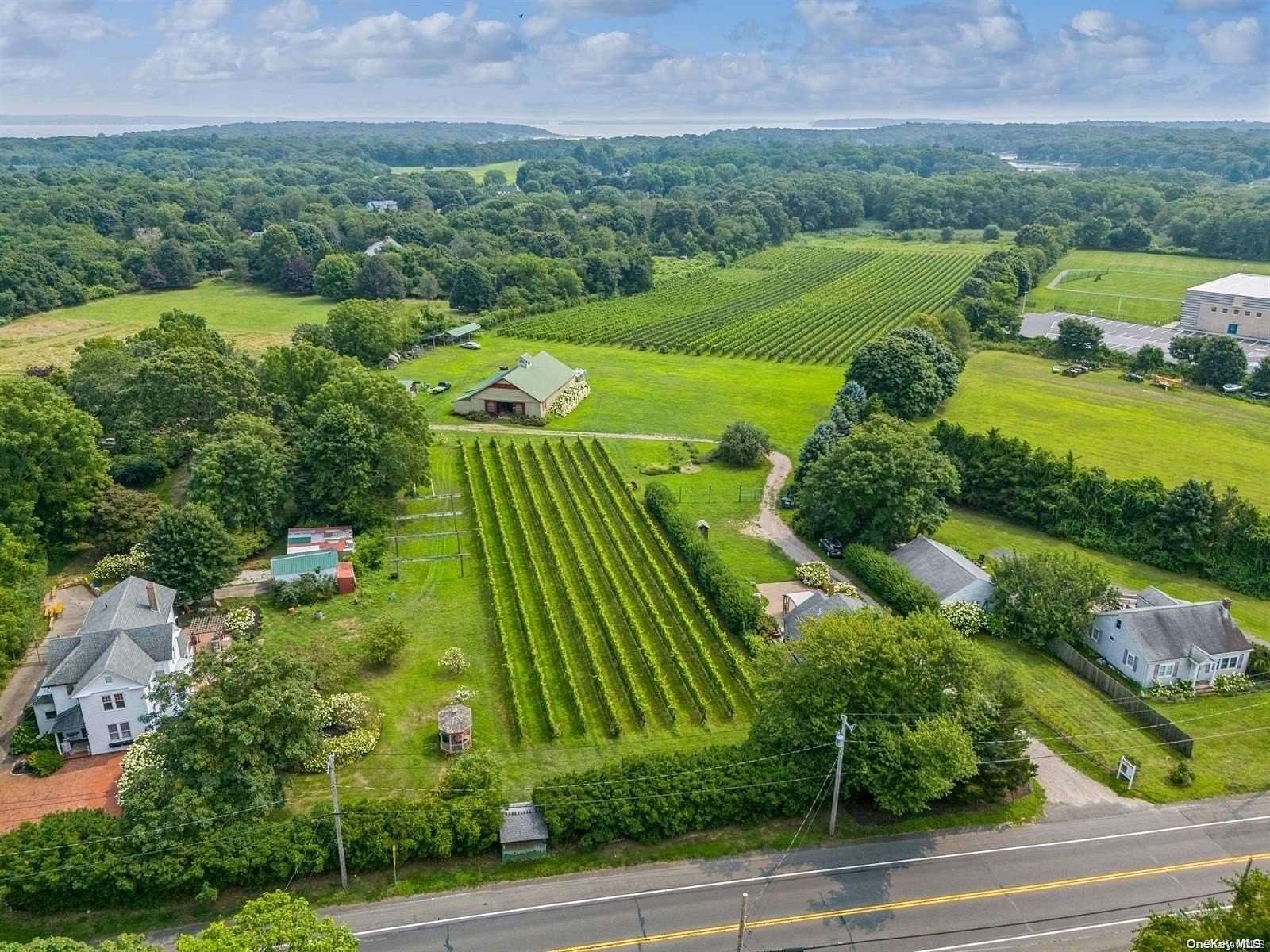 17.5 Acres of Land with Home for Sale in Southold, New York