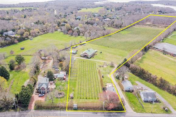 17.5 Acres of Land with Home for Sale in Cutchogue, New York