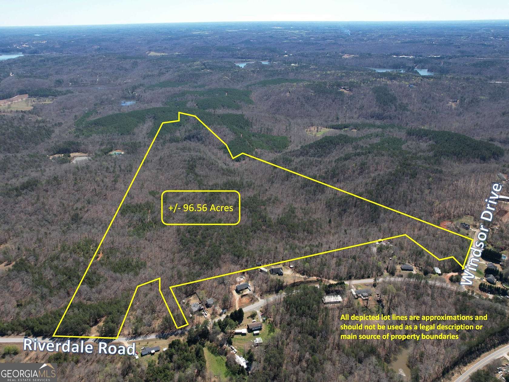 96.6 Acres of Recreational Land for Sale in Toccoa, Georgia